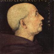 PERUGINO, Pietro Portrait of Dom Biagio Milanesi Spain oil painting artist